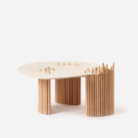 <a href="https://www.galeriegosserez.com/artistes/labruyere-alexandre.html">Alexandre Labruyere</a> - Roseaux - Coffee Table